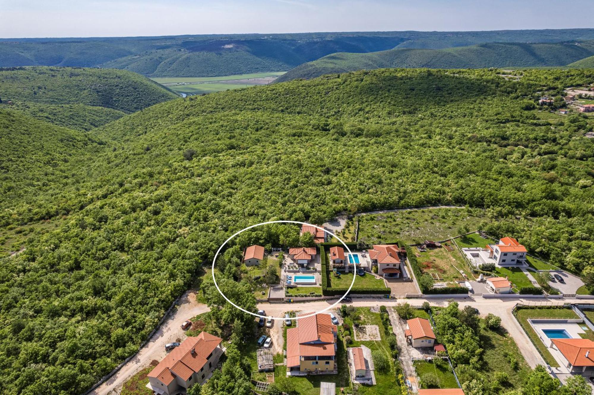 Krasna Kuca Villa Labin  Exteriör bild
