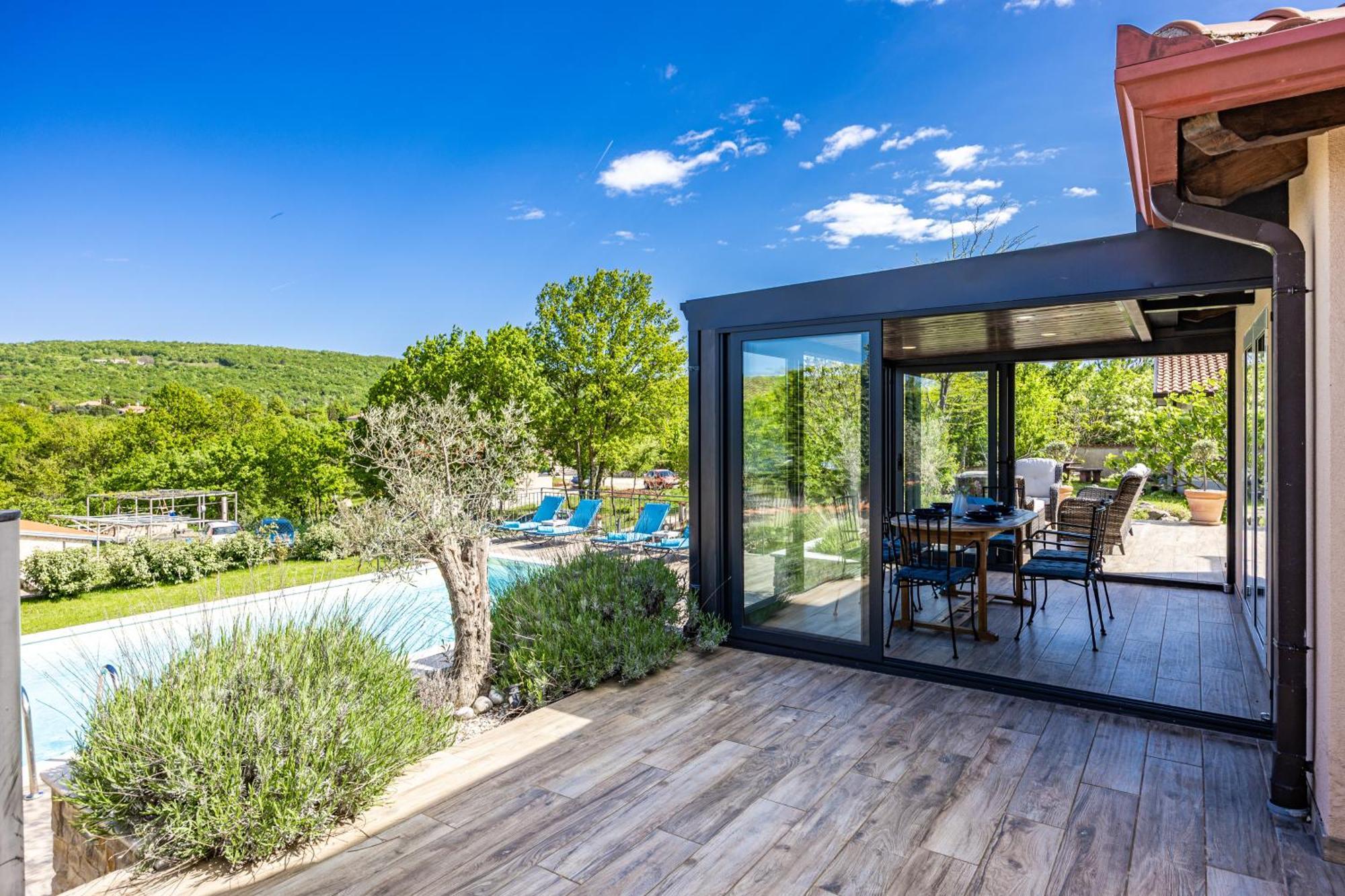 Krasna Kuca Villa Labin  Exteriör bild