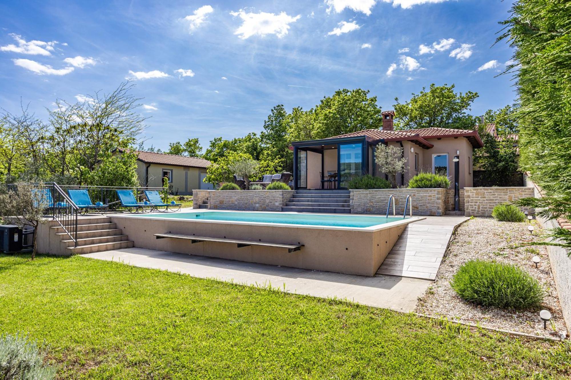 Krasna Kuca Villa Labin  Exteriör bild