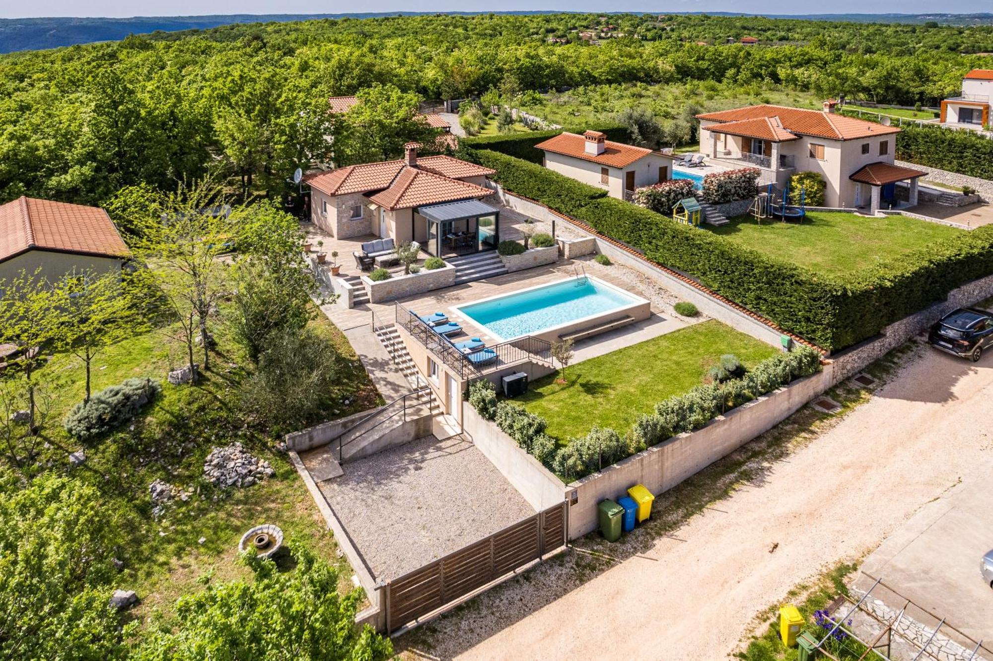 Krasna Kuca Villa Labin  Exteriör bild