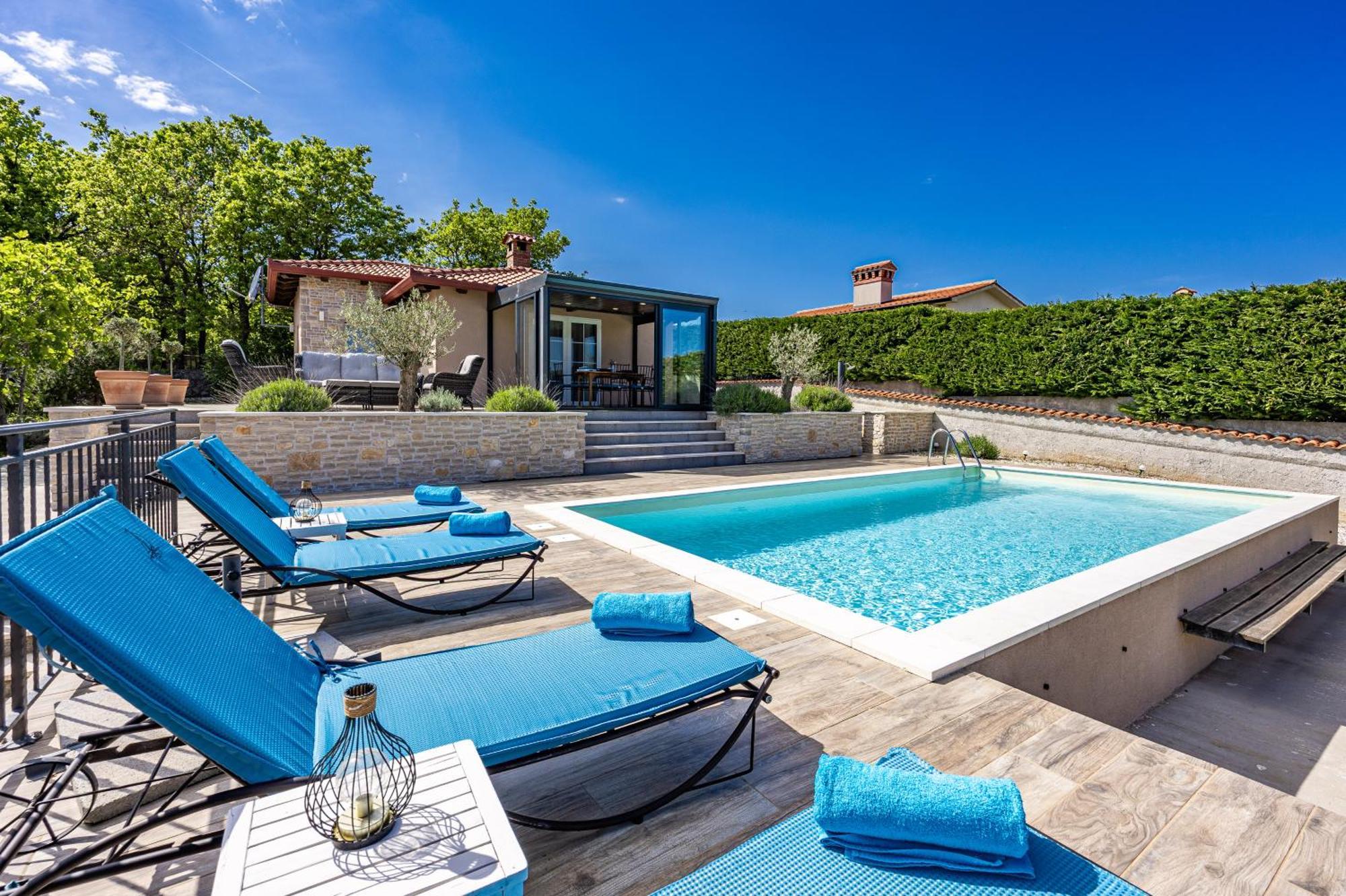 Krasna Kuca Villa Labin  Exteriör bild