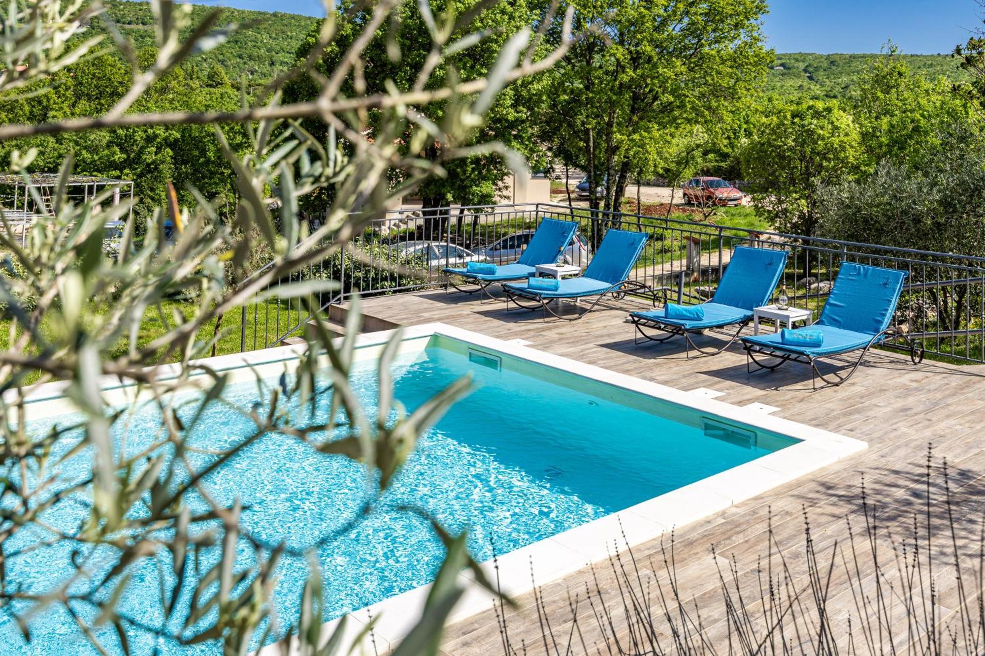Krasna Kuca Villa Labin  Exteriör bild
