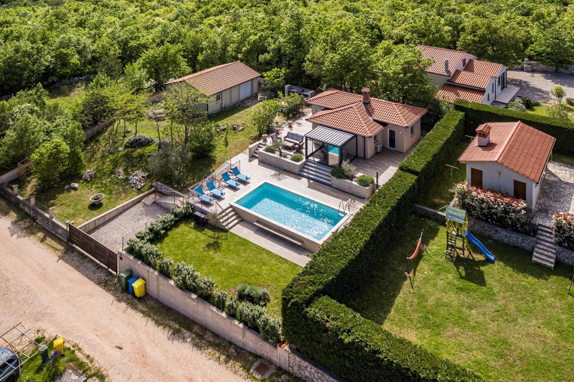 Krasna Kuca Villa Labin  Exteriör bild
