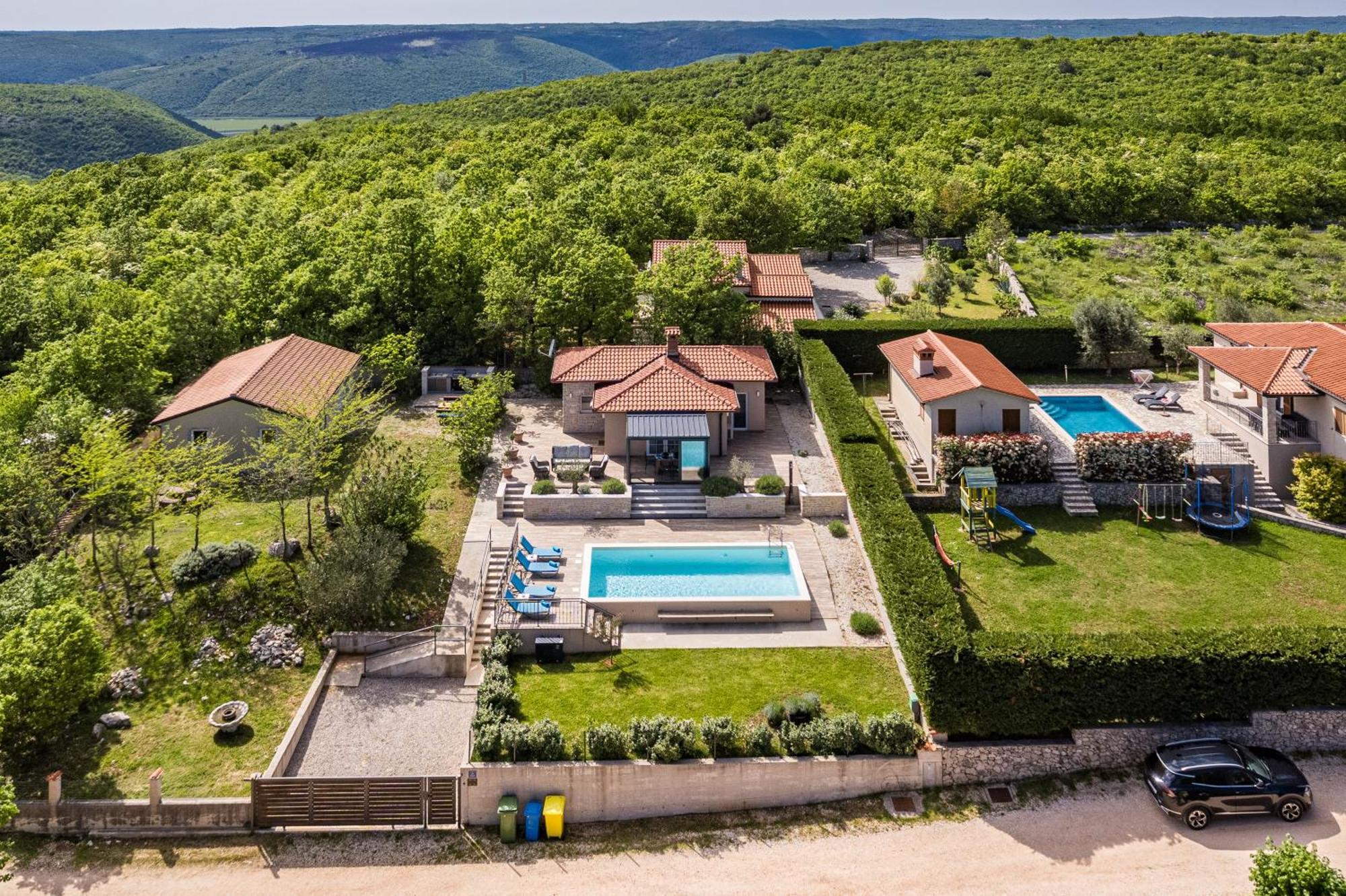Krasna Kuca Villa Labin  Exteriör bild